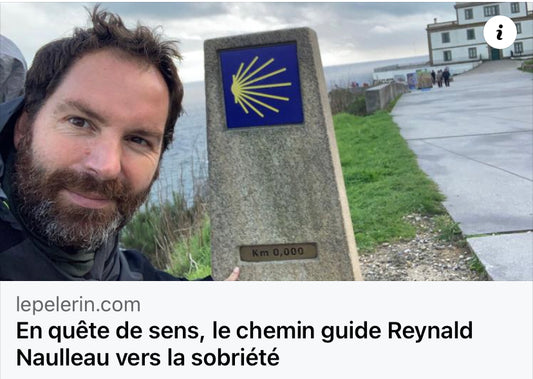 En quête de sens, le chemin guide Reynald Naulleau vers la sobriété